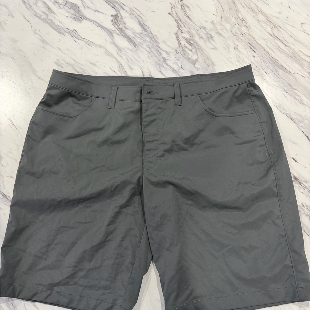 Under Armour Men’s Gray Shorts (3 pairs sold separately)